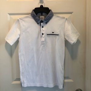 Armani junior collared shirt